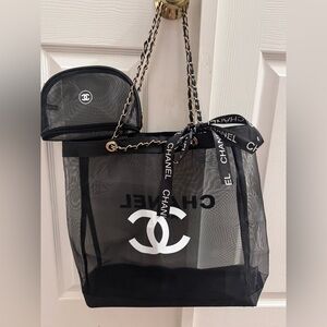 Chanel Mesh Tote and Pouch GWP